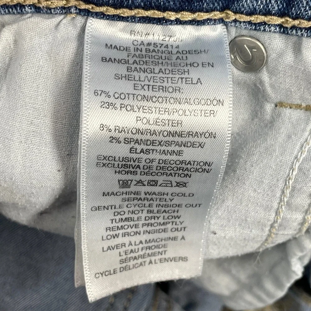 True Religion Blue Geno Relaxed Slim Denim Jeans Mens 38